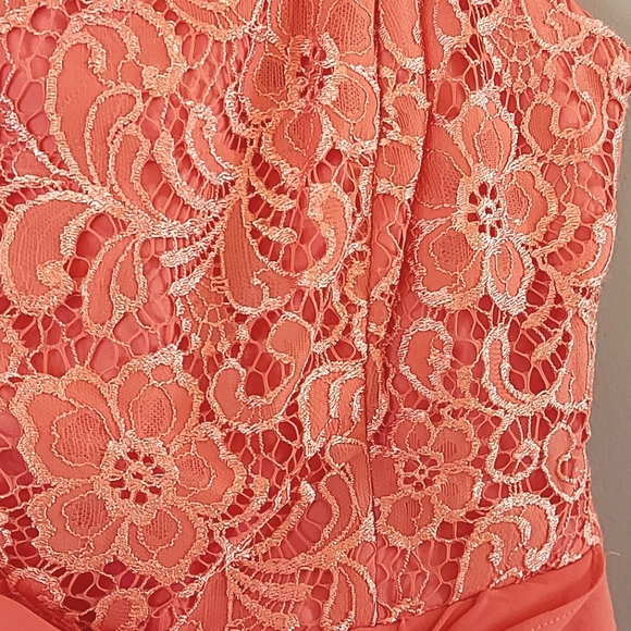 Le Chateau Pink bridesmaid dress size small - Picture 6 of 10